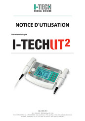 I-Tech UT2 Notice D'utilisation