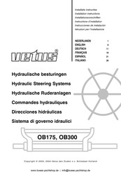 Vetus OB300 Instructions D'installation