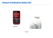 Nokia E63 Manuel D'utilisation