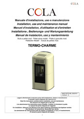 Cola TERMO-CHARME Manuel D'installation, D'utilisation Et D'entretien