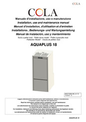 Cola AQUAPLUS 18 Manuel D'installation, D'utilisation Et D'entretien