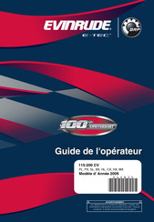 BRP Evinrude E-Tec E150DBXSE Guide De L'opérateur