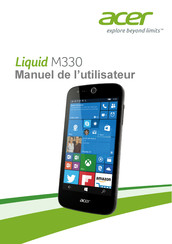 Acer LIQUID M330 Manuel De L'utilisateur