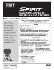 Weber 48637 Guide D'utilisation