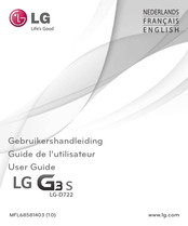 LG D722 Guide De L'utilisateur