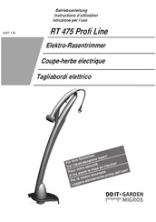 DO IT+GARDEN MIGROS RT 475 Profi Line Instructions D'utilisation