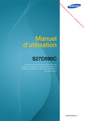 Samsung S27D590C Manuel D'utilisation