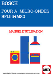 Bosch BFL554MB0 Manuel D'utilisation