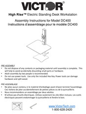 Victor High Rise DC400 Instructions D'assemblage