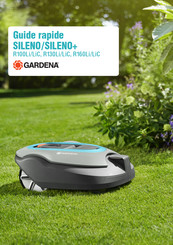 Gardena SILENO+ R160Li/LiC Guide Rapide