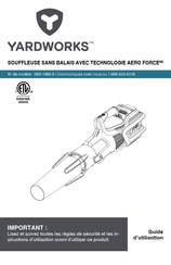 Yardworks 060-1985-6 Guide D'utilisation