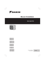 Daikin ARXF20A5V1B Manuel D'installation