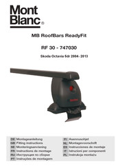 Mont Blanc MB RoofBars ReadyFit RF 30 Instructions De Montage