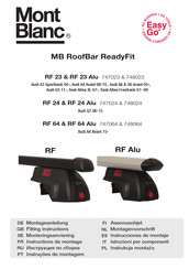 Mont Blanc RF 24 Alu Instructions De Montage