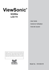 ViewSonic N3290w Guide De L'utilisateur