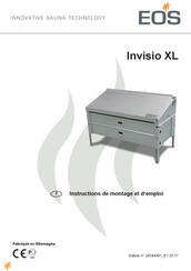 EOS Invisio XL Instructions De Montage Et D'emploi