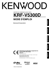 Kenwood KRF-V5300D Mode D'emploi