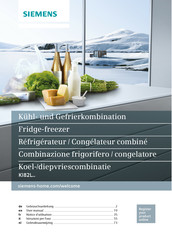 Siemens KI82LVF30 Notice D'utilisation