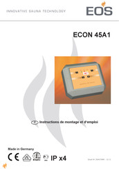 EOS ECON 45A1 Instructions De Montage Et D'emploi