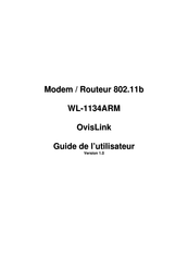 Ovislink WL-1134ARM Guide De L'utilisateur