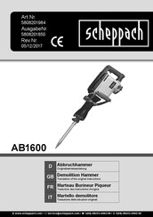 Scheppach 5808201984 Traduction Des Instructions D'origine