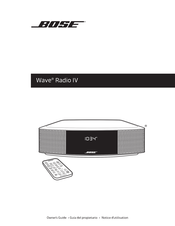 Bose Wave Radio IV Notice D'utilisation