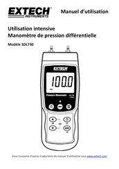 Extech Instruments SDL730 Manuel D'utilisation