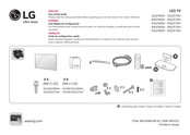 LG 43LV560H Guide De Configuration Rapide