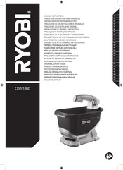 Ryobi OSS1800 Traduction Des Instructions Originales