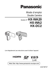 Panasonic HX-WA20 Mode D'emploi