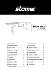 Stomer Professional 33103003 Mode D'emploi