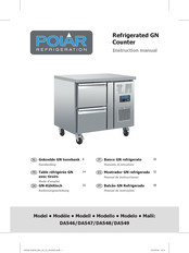 Polar Refrigeration DA547 Mode D'emploi