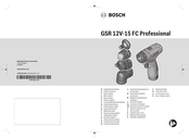 Bosch GSR 12V-15 FC Professional Notice Originale