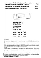 Beko DRYPOINT M DM 08-19 R A Instructions De Montage Et De Service