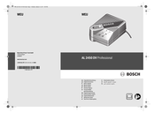 Bosch WEU AL 2450 DV Professional Notice Originale