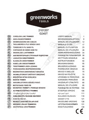 GreenWorks Tools G24ST Manuel D'utilisation