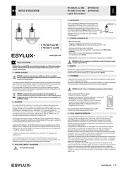 ESYLUX EP10426155 Notice D'utilisation