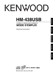 Kenwood HM-438USB Mode D'emploi
