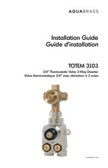 aquabrass TOTEM 3103 Guide D'installation