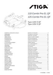 Stiga 110 Combi Pro EL QF Manuel D'utilisation