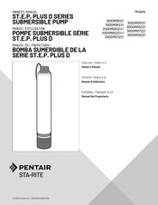 Pentair STA-RITE 30DOM05221 Manuel D'utilisation
