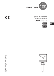 IFM Electronic efector 300 SI5002 Notice D'utilisation