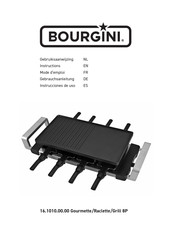 Bourgini Raclette Mode D'emploi
