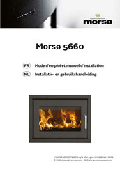 Morso 5660 Mode D'emploi Et Manuel D'installation