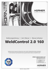 Hürner WeldControl 2.0 160 Manuel Utilisateur