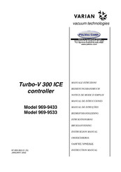 Varian Turbo-V 300 ICE Notice De Mode D'emploi
