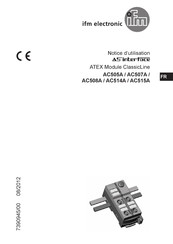 IFM Electronic AS-interface AC505A Notice D'utilisation