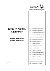 Varian Turbo-V 700 ICE Notice De Mode D'emploi
