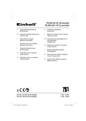 EINHELL 42.579.70 Instructions D'origine
