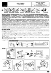 Simu T5 AUTO SHORT Notice Originale